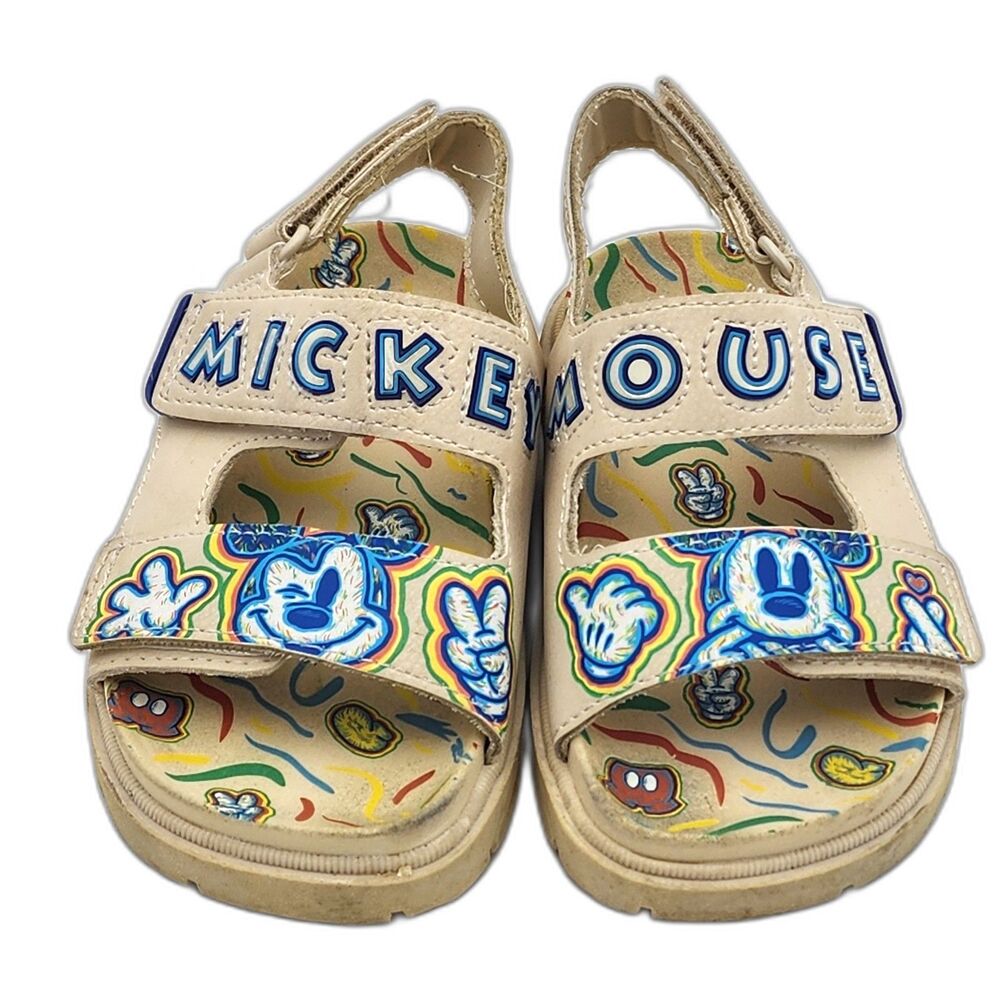 Zara Kids Disney Mickey Mouse Strappy Sandals Unisex Toddler's Size 21 EU 5 US